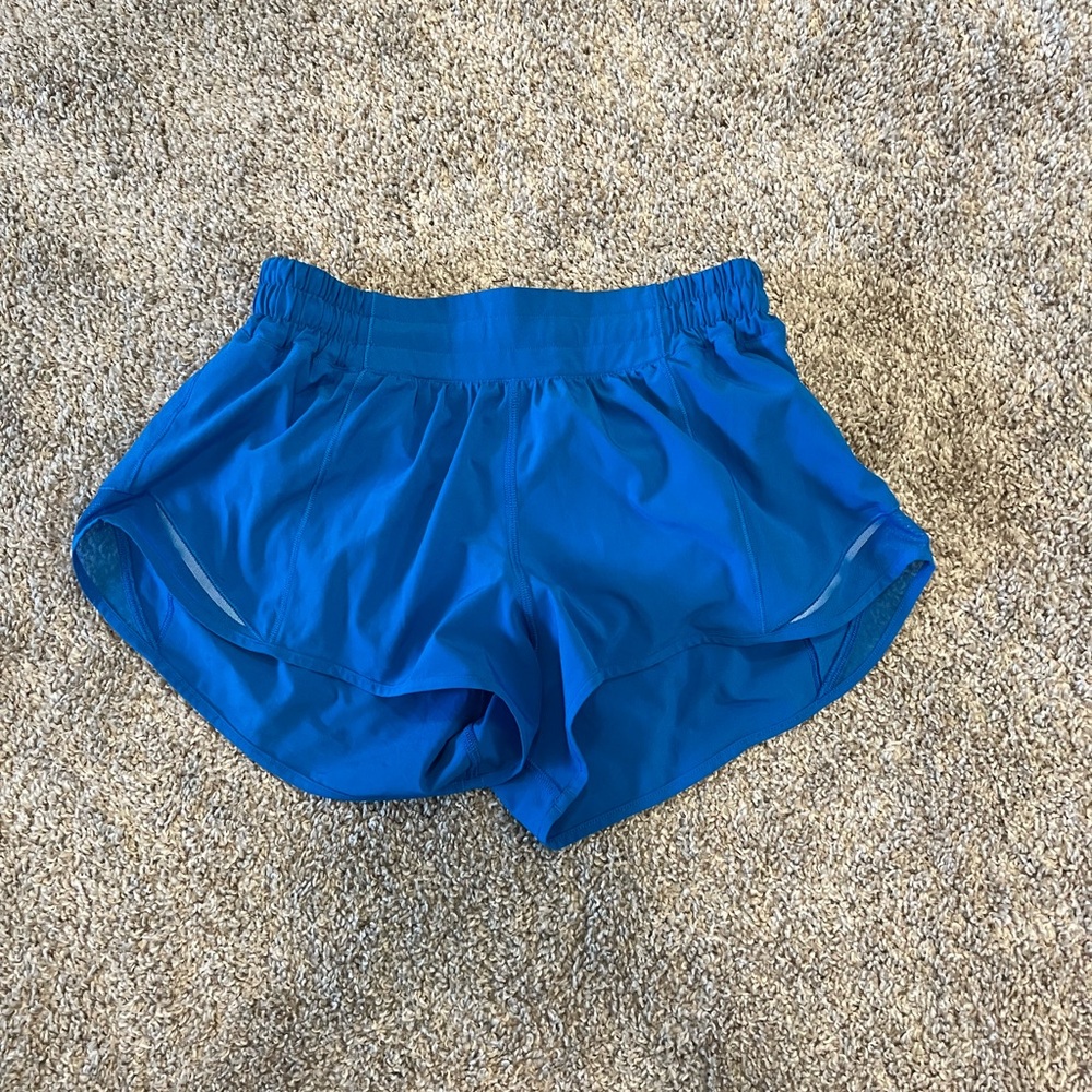 Lululemon Athletica Blue Athletic Shorts Lightweight Quick-Dry